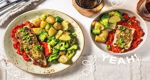 Unser Easy Alltag Rezept Schnelles Fischfilet Nach Italienischer Art Innerhalb Kurzester Zeit Schlemmst Du Mit Seehecht Brokkol Rezepte Fischfilet Portionen