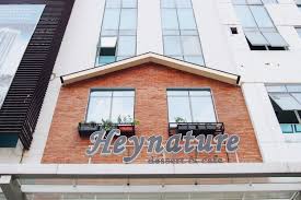 Scandinavian Shopfront Heynature Cafe Jakarta Utara Cid Cafe Outdoor Decor Bar Design
