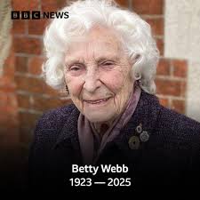 I wanted to do something more for the war effort than bake sausage rolls."  Charlotte Elizabeth Webb (13 May 1923