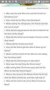 For an easy christmas game, try this free printable grinch bingo that is holiday fun for the whole. More Grinch Trivia Christmas Trivia Fun Christmas Games Christmas Trivia Games