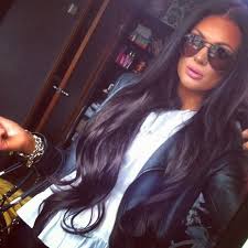 Black hair extensions can be used to hide damaged hair until the real hair grows back. Pin On Hair Make Up And Beauty