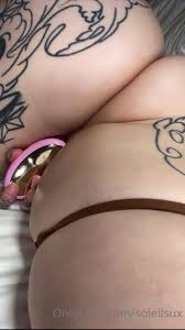 Soleilsux close up masturbation