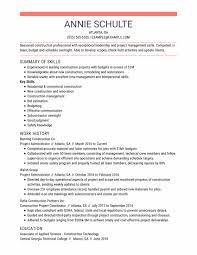 At minimum, your resume should include: Professional Construction Resume Examples Livecareer