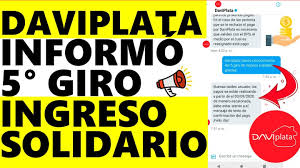 De acuerdo a prosperidad social, 2.3 millones de hogares bancarizados serán impactados por un nuevo giro de $160.000 pesos. Ingreso Solidario Colombia Aqui Conoce Los Pasos Para Retirar El Quinto Giro De 160 000 Pesos