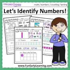 Counting and number recognition is one of the foundational math concepts that all children should learn in kindergarten. Let S Identify It Number Recognition Activities For Preschool And Kinder