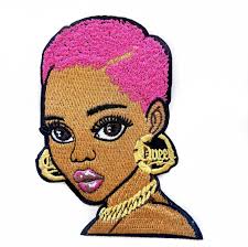 KC Queen Patch 4” in Size Iron