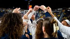 Michigan Wolverines Women's Basketball Sweet 16 Matchup Against Louisville Cardinals