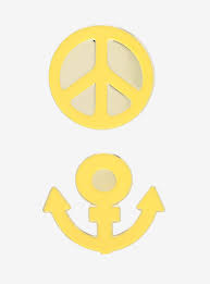 Jojo S Bizarre Adventure Josuke Symbols Enamel Pin Set Jojo Bizarre Jojo S Bizarre Adventure Bizarre