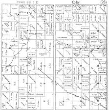 Colby Township, Clark Co., WI Maps