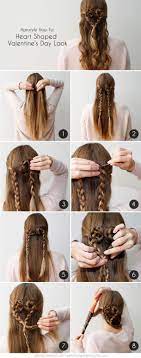 Http Everyday Care Com Gallery 51 999 Heart Hair Valentines Hairstyles Hair Styles