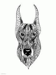 Here are the top 10 dog coloring pages for colorers of all ages. 100 Animal Coloring Pages For Adults Difficult
