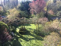 vue plongeante sur le jardin ornemental