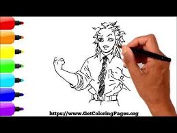 How To Draw Kyojuro Rengoku Demon Slayer Drawing Tutorial Drawings Step By Step Drawing