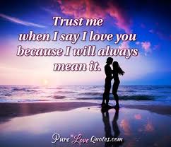 Love Quotes From Purelovequotes Com Pure Love Quotes I Love You Means My Love
