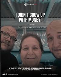 I wasn't born into success. I grew up with 12 siblings, moved through 30+  schools, and watched my family struggle just to get by. But I knew one  thing: I wasn't gonna