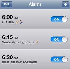 Motivational Phone Alarms Hehe Get Fit I Work Out Fitness Motivation