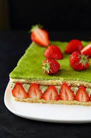 Fraisier Aux Pistaches Sans Gluten Un Dejeuner De Soleil Recette Avec Des Fraises Pistache Sans Gluten