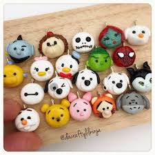 Tsum Tsum Phone Or Bracelet Charm Polymer Clay By Dacraftylilninja Fimo Kawaii Crea Fimo Idee Fimo