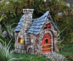 Miniature Garden Fairy Faerie Gnome Hobbit Bakery House Cottage In Outdoor Feenhaus Fee Dorf Gnome Zuhause