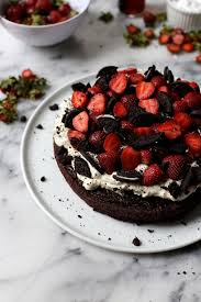 Strawberry Cookies And Cream Cake Joy The Baker Recipe Strawberry Cookies Berries Recipes Delicious Desserts