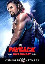 Show all cast & crew. Payback 2020 Wikipedia