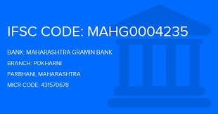 Ifsc codes in india : Maharashtra Gramin Bank Mgb Pokharni Branch Parbhani Ifsc Code Mahg0004235 Branch Code 4235