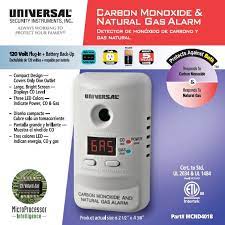 Gm901 carbon monoxide gas analyzers. Universal Security Instruments Mcnd401 Plug In 2 In 1 Co And Natural Gas Smart Alarm With Battery Backup