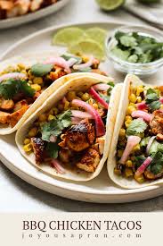 Bbq Chicken Tacos Easy Healthy And Delicious Tex Mex Dinner Idea Bbq Chicken Is Cooked On A Stove Top Wrapped In A Bbq Chicken Recipes Chicken Tacos Easy