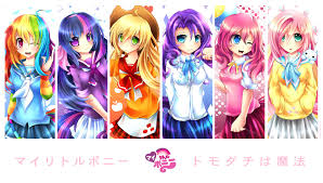 Who is the purple pony in my little pony with pink hair? My Little Pony Friendship Is Magic Animal Apple Jack Blonde Hair Blue Eyes Blue Hair Fluttershy Green Eyes Pink Eyes Pink Hair Pinki Pie Purple Eyes Purple Hair Rabbit Rarity Wallpaper