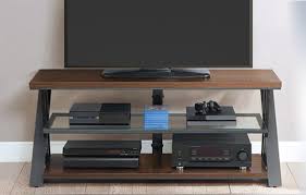 It has two open shelves and two cabinets, plus wire management cutouts. Tv Stands Corner Fireplace Tv Stands Best Buy Canada