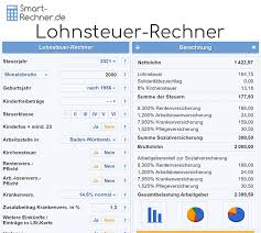 Die kirchensteuerpflicht beginnt mit der taufe oder durch eintritt oder wiedereintritt in die religionsgemeinschaft. Lohnsteuerrechner 2021 2020 Netto Gehalt Berechnen