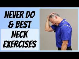 Tight Painful Neck 2 Never Do Exercises 3 Best Exercises Youtube Neck Exercises Do Exercise Exercise