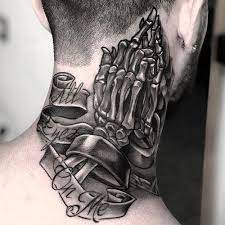 101 Best Neck Tattoos For Men Cool Designs Ideas 2019 Guide Neck Tattoo For Guys Neck Tattoos For Men Best Neck Tattoos