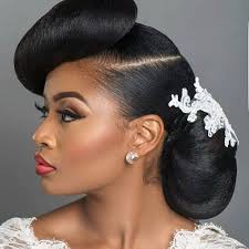 Short hair transformation genie ponytail with fringe bang using visso pack hair. 13 Natural Hairstyles For Your Wedding Day Slay Essence