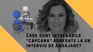 In randurile care urmeaza va voi prezenta un model de c.v. Care Sunt IntrebÄrile CapcanÄ La Un Interviu De Angajare Youtube