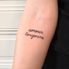 Paris On Instagram Amour Toujours Sur Mavion Feuilleton Ink Inked Thecrayoner Tattoo Fonts Literary Tattoos Quotes Tattoos