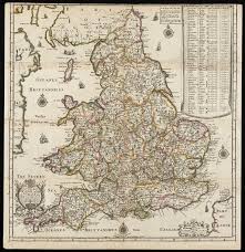 14 best cities to visit in england. A New Map Of England And Wales With The Direct And Cros Roads Also The Number Of Miles Between The Townes On The Roads By Inspection In Figures Norman B Leventhal