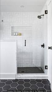 Check spelling or type a new query. 20 Impressive White Subway Tile Bathroom Ideas For Your Reference Bathroom Shower Design Small Bathroom With Shower Rustic Home Interiors