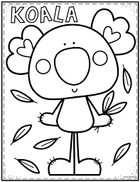 Color Koala Jpg Cute Coloring Pages Coloring Pages Coloring Books