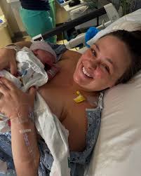 James Robert Caudell 🩵 Born 4/14/25 8 pounds 4 ounces, 20 inches long, and  the sweetest most perfect thing I've ever seen. Never been more exhausted  or happier in my whole life,