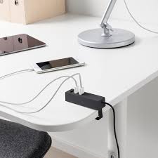lorby usb charger with clamp black ikea at home furniture store ikea usb