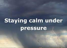 Remember, the purpose of calm breathing is not to avoid anxiety or conflict at all costs. Staying Calm Under Pressure Be Kind 2 You