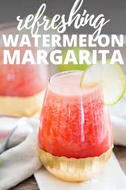 Watermelon Margarita In 2020 Watermelon Margarita Watermelon Easy Margarita Recipe