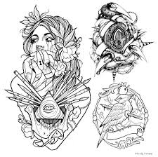 Download and print these tattoo coloring pages for free. Pin On Tatto