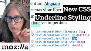Css text decoration module level 3. New Css For Styling Underlines On The Web Youtube