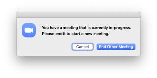 Bug Better Behavior When Attempt To Join Meeting As Host When Other In Progress Meetings Exist Client Web Sdk Zoom Developer Forum They can send an invitation which includes either a meeting id or a zoom url. client web sdk zoom developer forum