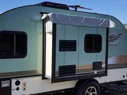 R Pod Trailer Slideout Wall Cover In Stock And Available For Immediate Shipment Fits Model 179 Only Keep Debris From Accumulat R Pod Pod Camper Small Trailer
