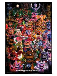 Simply click the big play button to start having fun. Gloss Black Framed Ultimate Group Five Nights At Freddy S Poster Buy Online