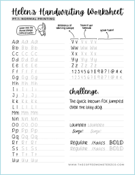 Neat handwriting hand lettering tutorial handwriting alphabet writing practice sheets handwritten fonts neat handwriting handwriting alphabet cute handwriting fonts print this is a handwriting practice sheet made by @emilystudying to practice if youre starting digital notetaking. Free Handwriting Worksheet