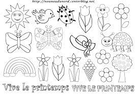 printemps a colorier gommettes et en couleur coloriage noel imprimer pelouse d&#x00027;arbre